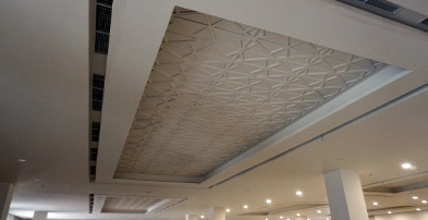 Dekorasi ceiling, Bench Masjid